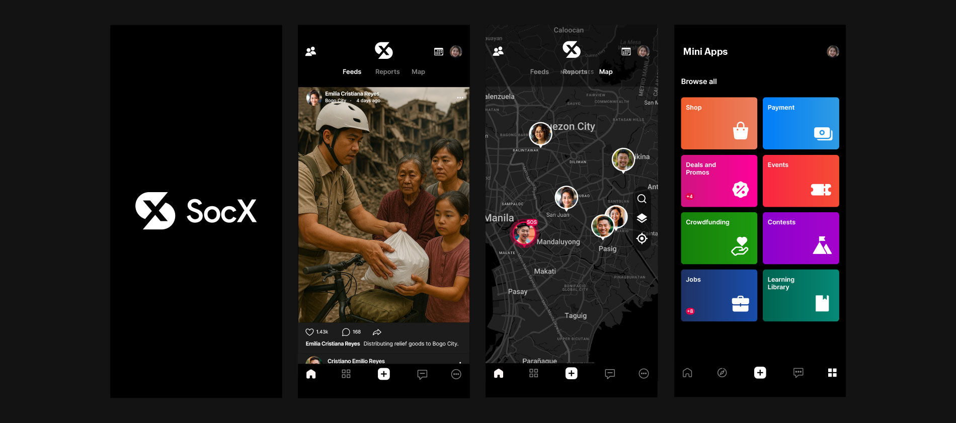 SocX platform interface